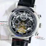 Perfect Replica Audemars Piguet Jules Audemars Skeleton Watches - VK Quartz Chronograph Movement 